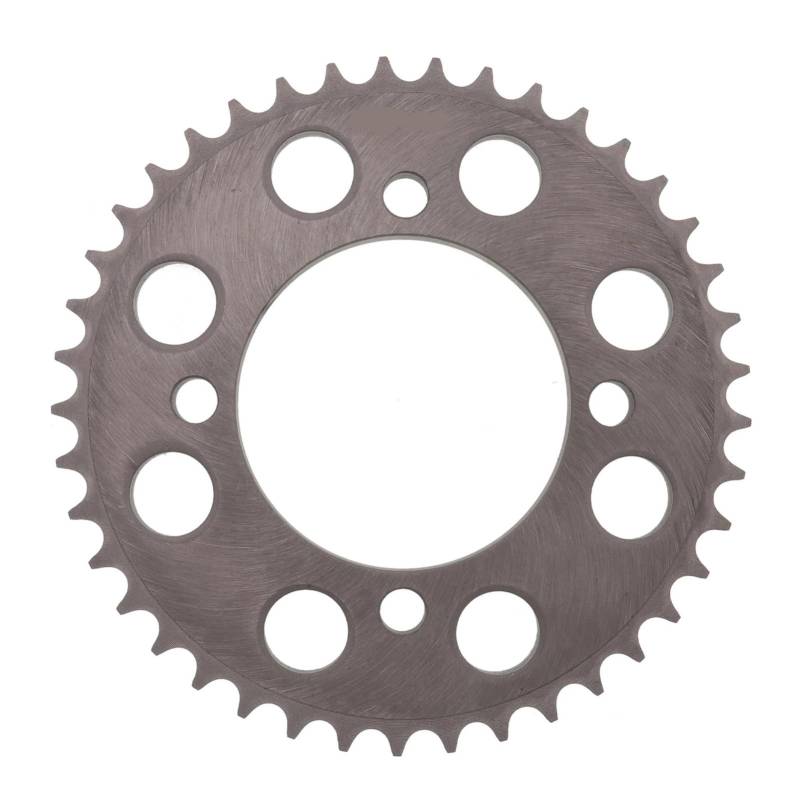 Robuster Stahl, 80 mm, 428-Kette, 41 Zähne, 43 Zähne, 46 Zähne, Kettenrad, kompatibel mit GZ150-A, GZ125HS-Motorrädern und ähnlichen Modellen(46T) von EGRMZ