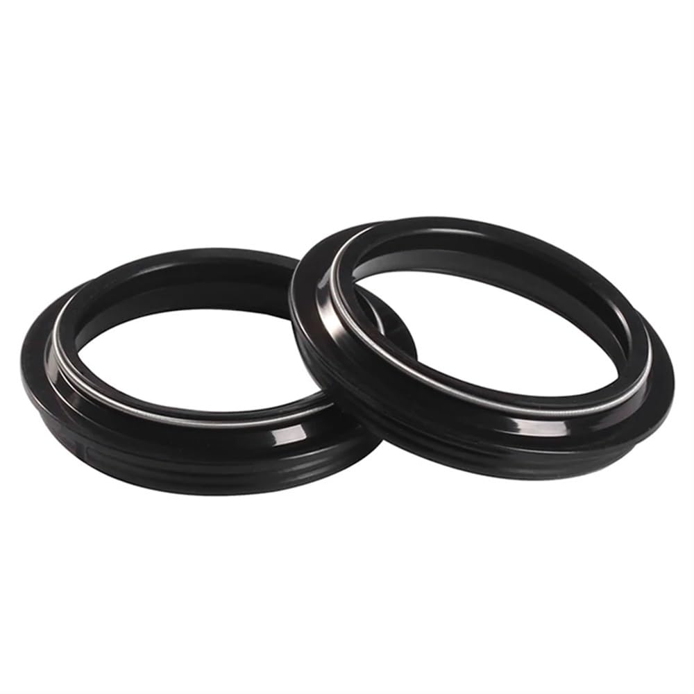 Vorderradgabel-Öldichtung und Staubschutz, kompatibel mit F800GT F800S F800ST F800R ABS 4R80K71 E8STK71 E8STK73 2007–2017(2PCS DUST COVER) von EGRMZ