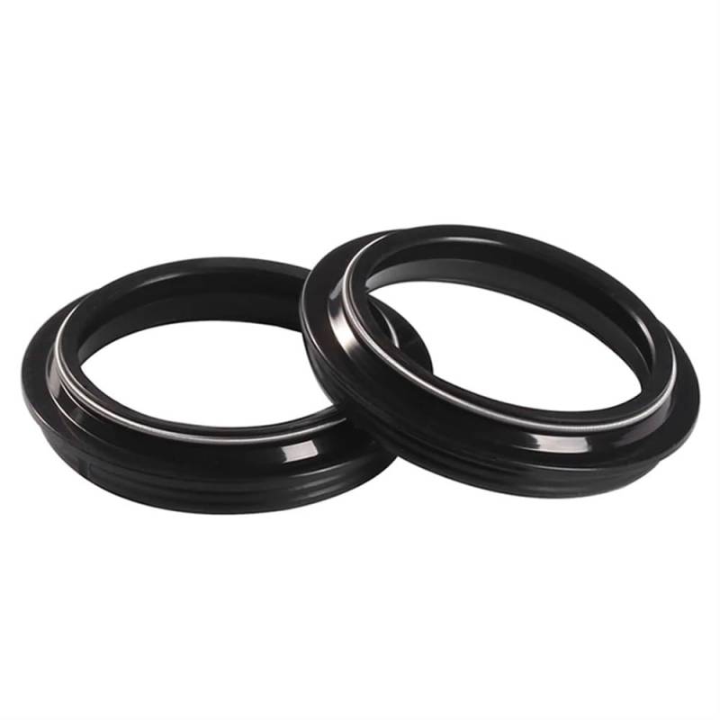 Vorderradgabel-Öldichtung und Staubschutz, kompatibel mit F800GT F800S F800ST F800R ABS 4R80K71 E8STK71 E8STK73 2007–2017(2PCS DUST COVER) von EGRMZ