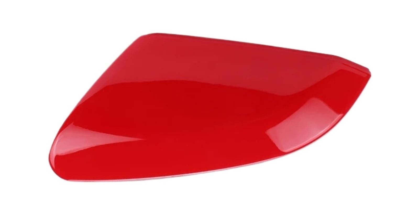 Auto Rückspiegel Regenschutz Gehäuse der Rückspiegelkappenabdeckung, passend für Honda Fit für Civic 10. Generation 2016–2021.(1pc Red Left Side) von EGUIAS