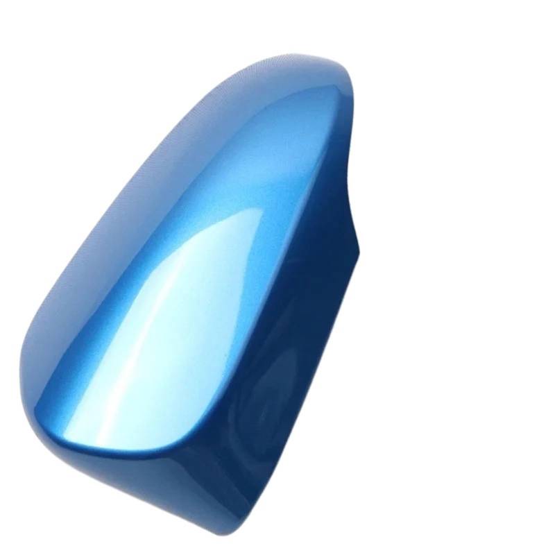 Auto Rückspiegel Regenschutz Zubehör passend für Auto Toyota Vitz 2012-2019 Rückspiegelabdeckung Gehäusedeckel Fall.(L blue) von EGUIAS