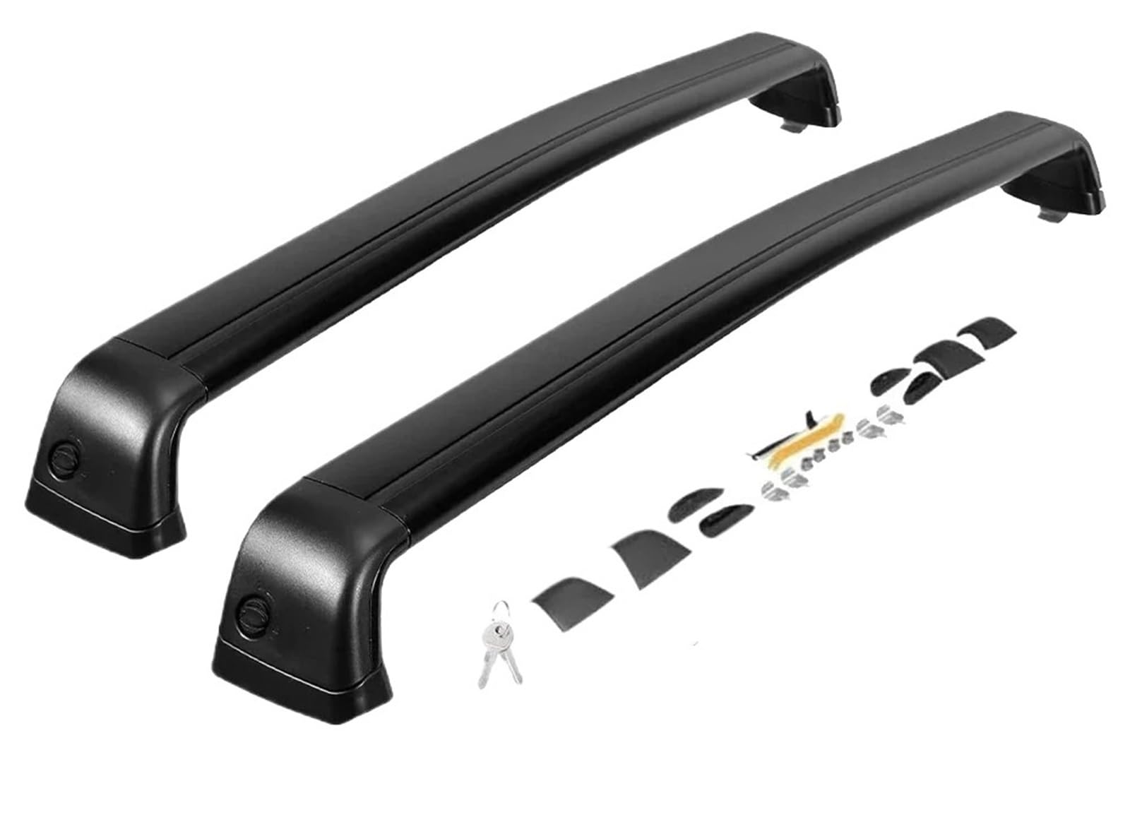 Dachträger Aluminium-Dachgepäckträger mit Diebstahlsicherung, passend für Tesla Model Y Juniper Model 3 Highland (2017–2025). weiche Dachträger(for Model 3 17-23) von EGUIAS