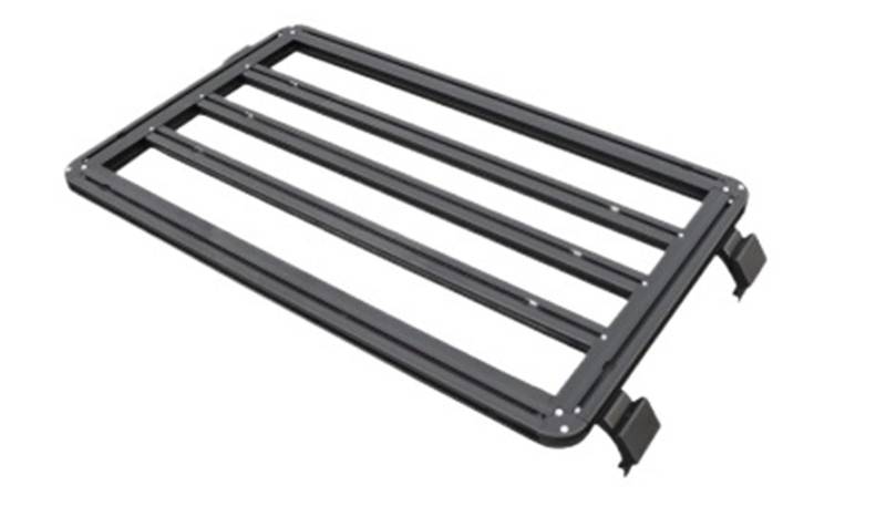 Dachträger Gepäck-Querstangen-Relingboxen-Korb mit LED, passend für Suzuki Jimny JB64 Sierra JB74W 2019 2023. weiche Dachträger(D Half) von EGUIAS