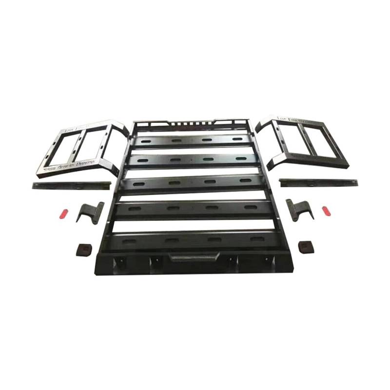 Dachträger Gepäckträger aus Stahlkorb für das Autodach, passend für Jeep Wrangler JK 2007–2017 J011 NTRIX. weiche Dachträger(2 Door) von EGUIAS