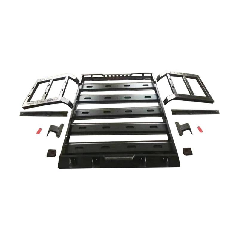 Dachträger Gepäckträger aus Stahlkorb für das Autodach, passend für Jeep Wrangler JK 2007–2017 J011 NTRIX. weiche Dachträger(4 Door) von EGUIAS