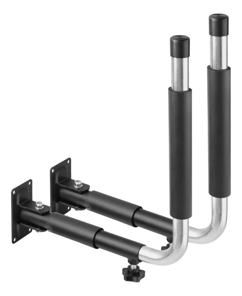 Dachträger Gepäckträger für die Seitenwand des Autodachs, Wandhalterung für den Autogepäckträger, Tragkraft 75 kg, passend für Surfbretter und Kajaks. weiche Dachträger(Vertical) von EGUIAS