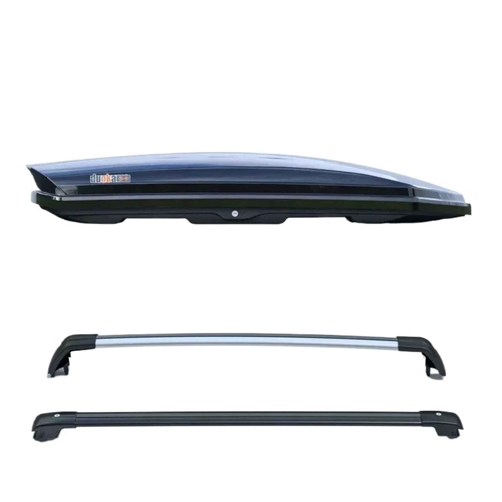 Dachträger Universal 700L Auto-Passform für SUV-Dachkofferraum Autodach-Dachgepäckträger Frachtgepäckträger. weiche Dachträger(700L Black and Rack) von EGUIAS