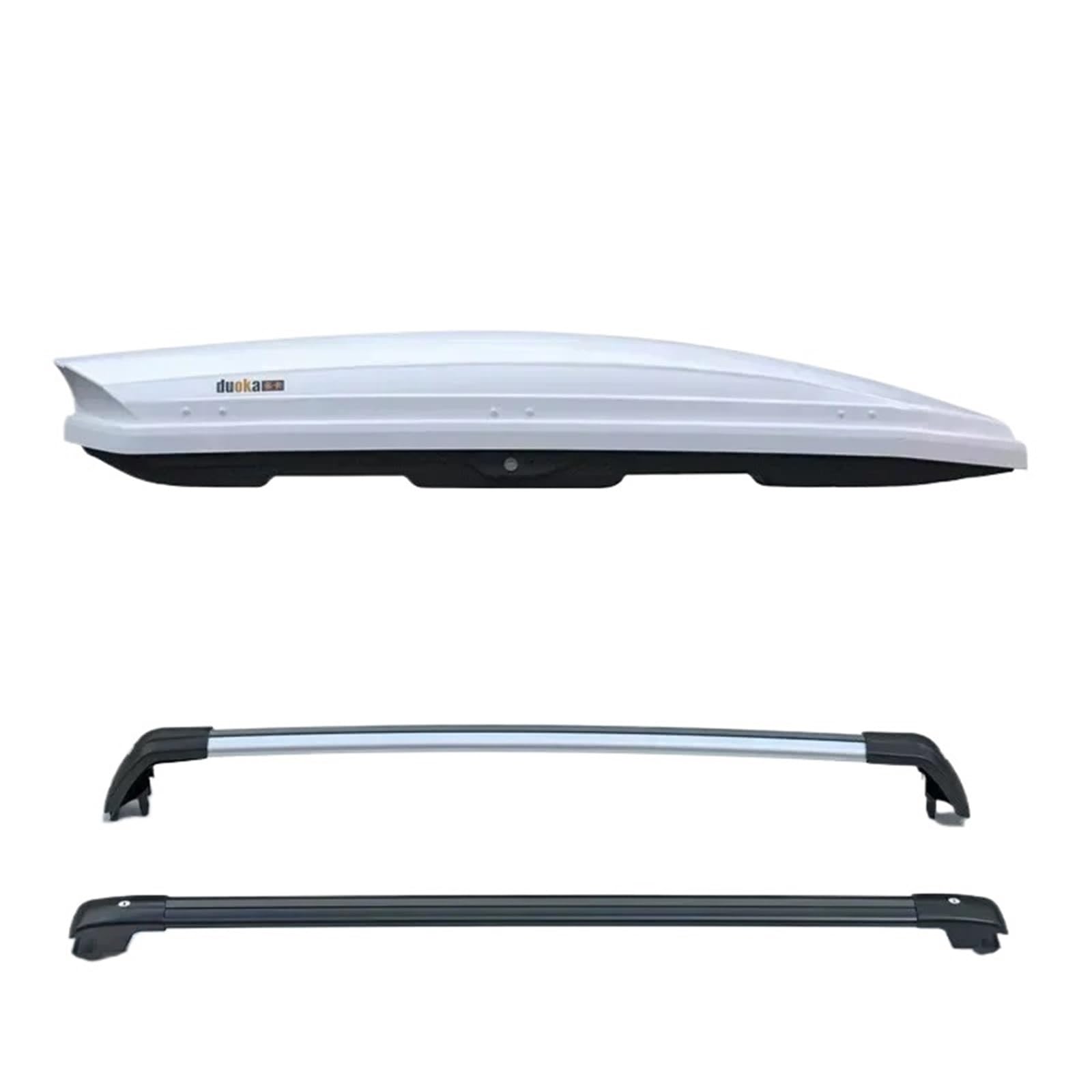 Dachträger Universal 700L Auto-Passform für SUV-Dachkofferraum Autodach-Dachgepäckträger Frachtgepäckträger. weiche Dachträger(700L White and Rack) von EGUIAS