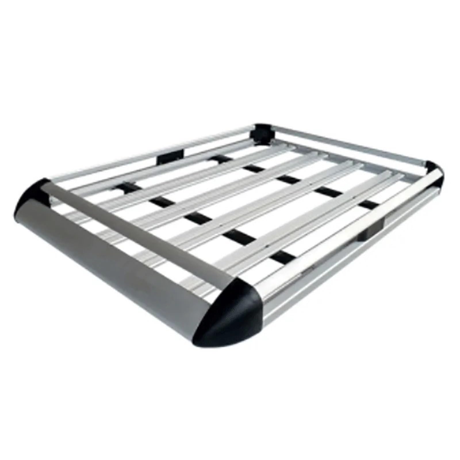 Dachträger Universeller Autodachträger, Gepäckkorb aus Aluminiumlegierung mit Stangen, passend für SUV – Einzeldeck, 127 x 90 cm. weiche Dachträger(2) von EGUIAS