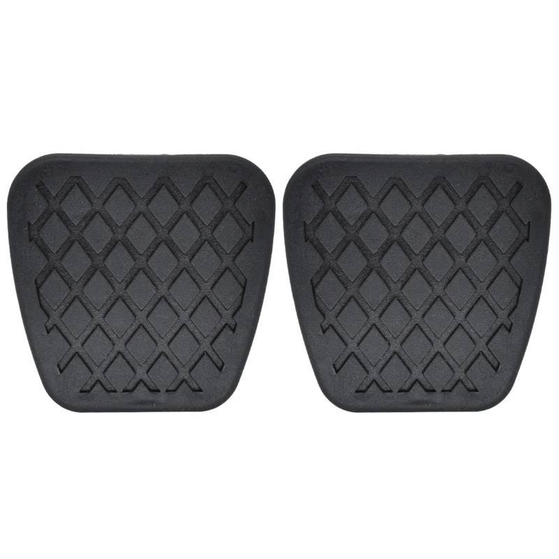 Fußablage Platte 2Pcs Pedal Pad Abdeckung Fit Für Honda Civic Accord CR-V CRX Element Prelude Acura Integra TSX RSX TL Kraft Auto Bremspedalabdeckung von EGUIAS