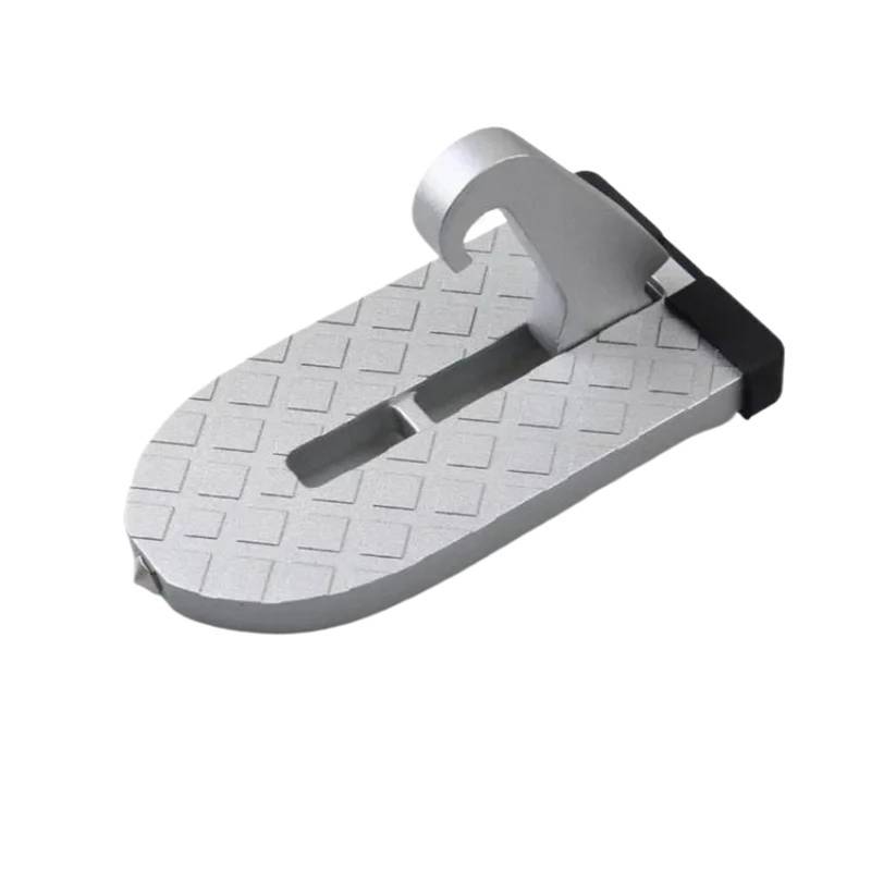 Fußablage Platte Auto Dach Rack Schritt Universal Latch Haken Hilfs Walking Auto Fuß Pedal Aluminium Bremspedalabdeckung von EGUIAS