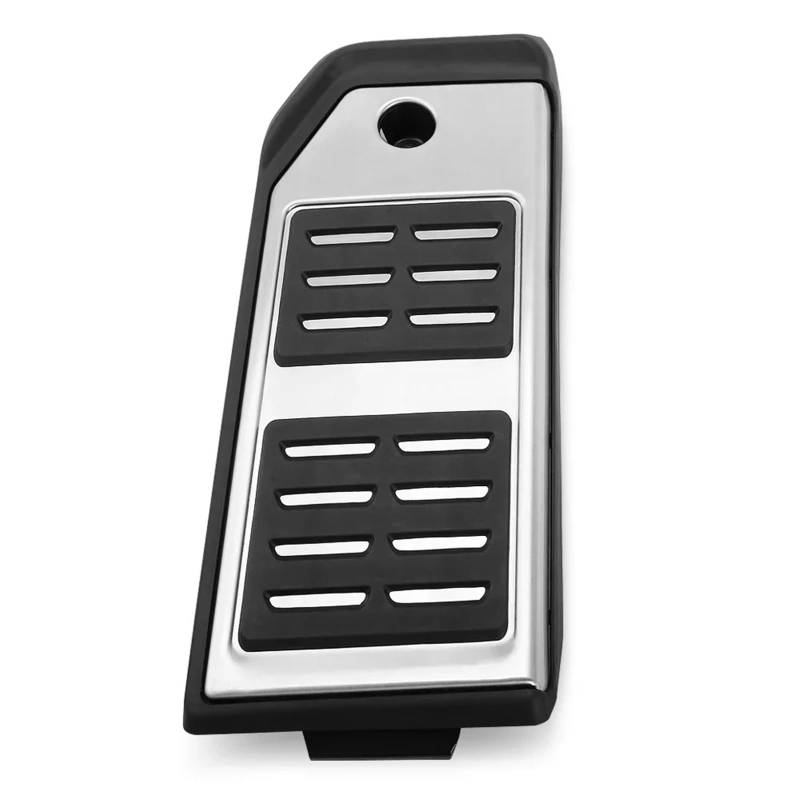 Fußablage Platte Bremsfußstützenpedale Passend für Audi Q7 SQ7 Q8 (2007-2020) Passend für Porsche Cayenne 2007-2020 Bremspedalabdeckung(Style 2 FOOTREST 1pc) von EGUIAS