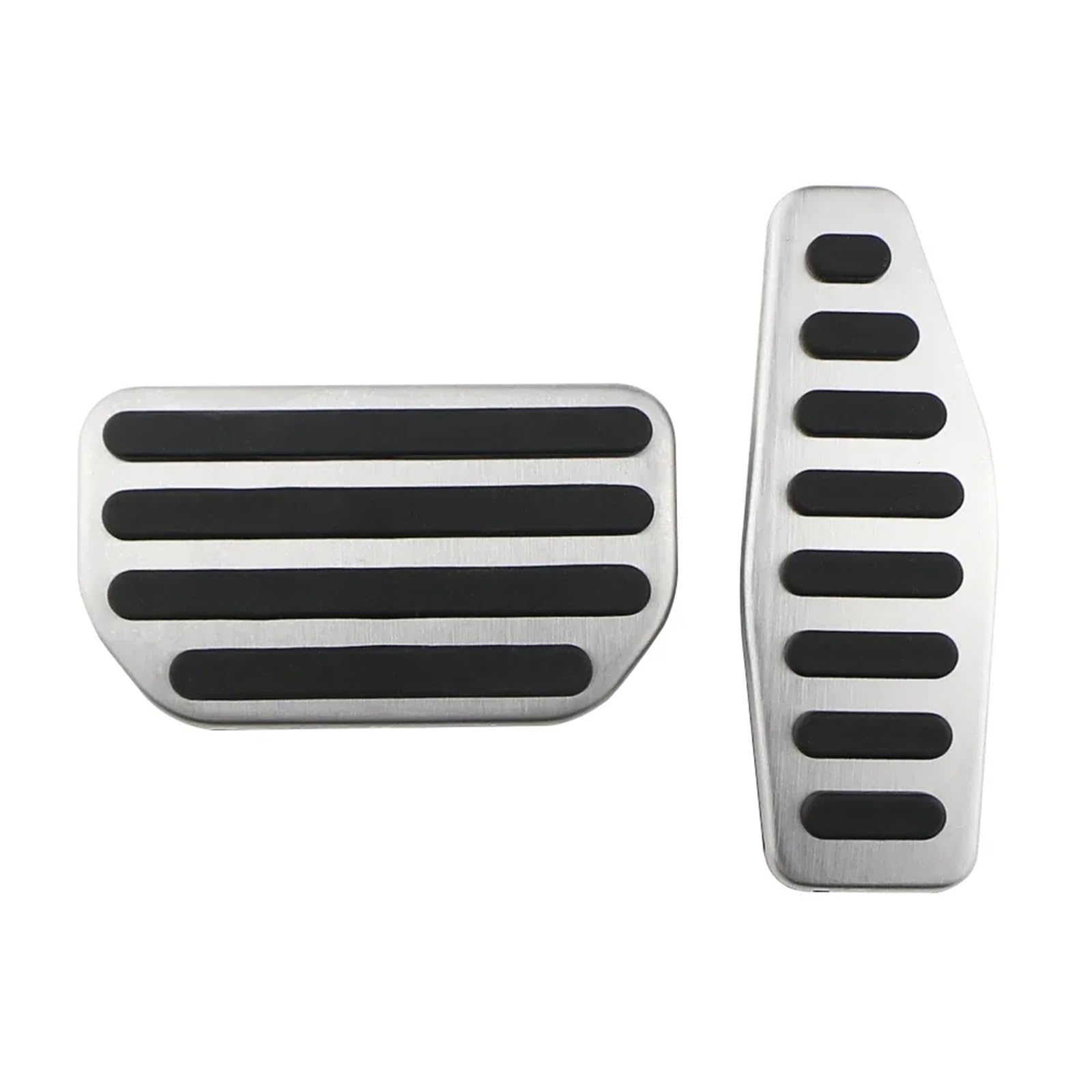 Fußablage Platte Fit Für Suzuki Jimny JB74 JB64 2019 2020 2021 2022 Pads AT MT Gas Bremspedal Abdeckung Teile Edelstahl Bremspedalabdeckung(AT) von EGUIAS
