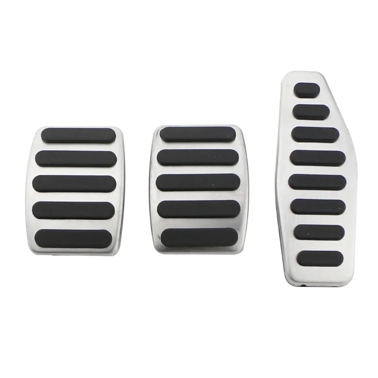 Fußablage Platte Fit Für Suzuki Jimny JB74 JB64 2019 2020 2021 2022 Pads AT MT Gas Bremspedal Abdeckung Teile Edelstahl Bremspedalabdeckung(MT) von EGUIAS