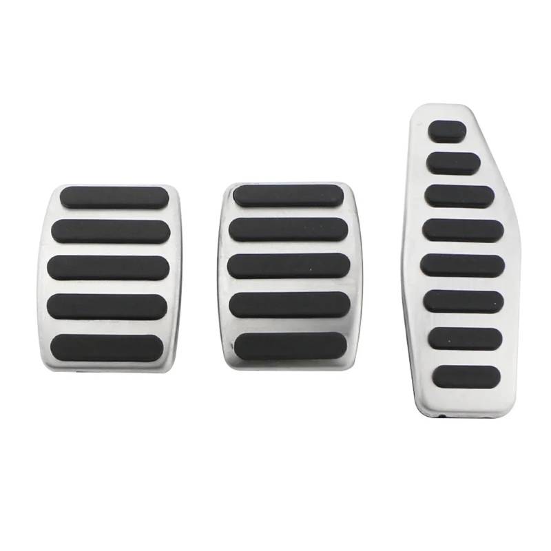 Fußablage Platte Fit Für Suzuki Jimny JB74 JB64 2019 2020 2021 2022 Pads AT MT Gas Bremspedal Abdeckung Teile Edelstahl Bremspedalabdeckung(MT) von EGUIAS