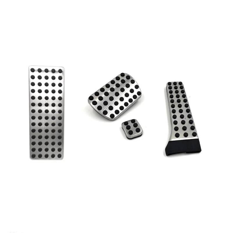 Fußablage Platte Gas Gas Bremspedal Abdeckung Fit Für Mercedes Benz C-Klasse 15-19 E/GLC-Klasse 16-19 Bremspedalabdeckung(AT) von EGUIAS