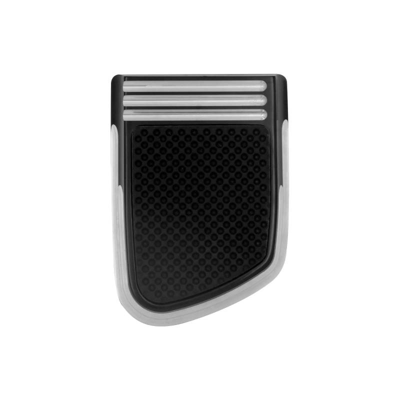 Fußablage Platte Motorrad CNC Kleine Bremspedalauflage Abdeckung Schwarz Chrom Fit Für Harley Softail FLSB Breakout FXBR FXBRS 2018 2019 2020 Bremspedalabdeckung(Brake Pedal Pad A) von EGUIAS