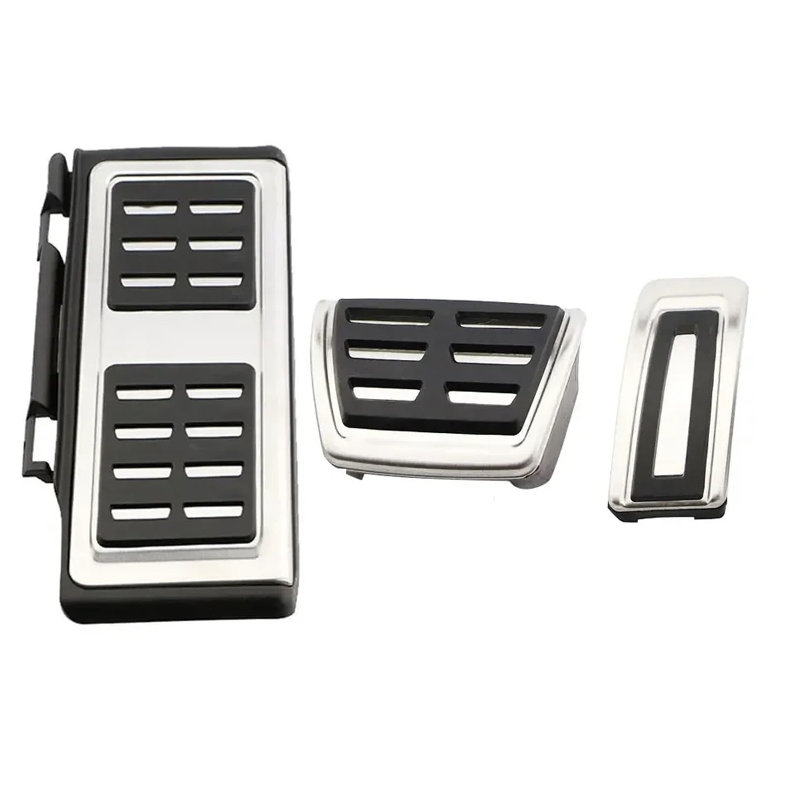 Fußablage Platte Passend für Audi A3 8V Q2 Q3 SQ2 S1 S3 RS3 RS Q3 TT LHD Accelerator Gas Bremse Kupplung Rest Pedalabdeckung Bremspedalabdeckung(AT with rest) von EGUIAS