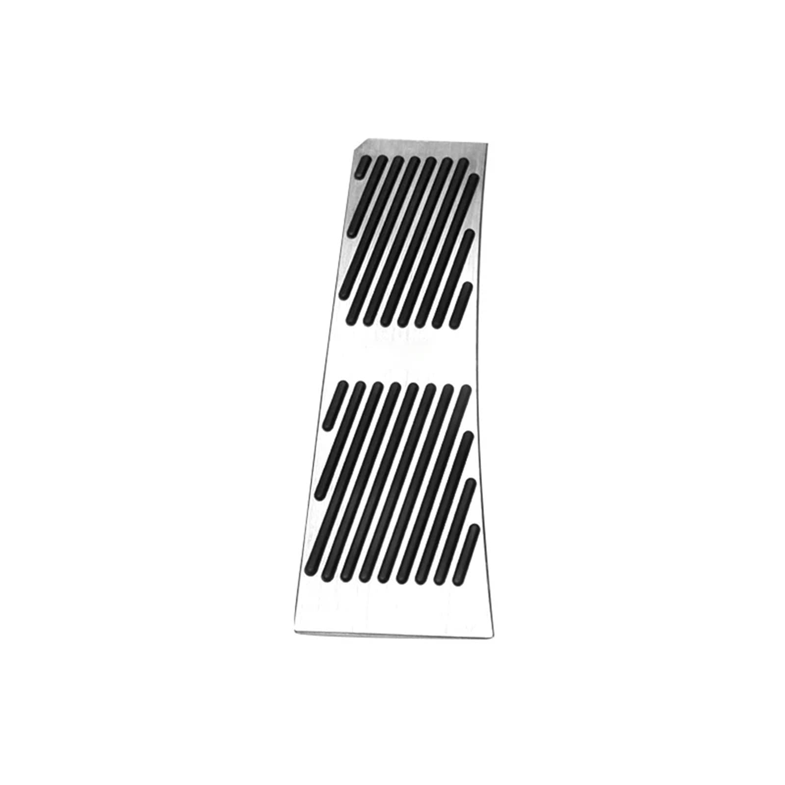Fußablage Platte Passend für BMW IX5 IX 2021 2022 2023 2024 Autopedale Abdeckung Rutschfestes Pad Aluminiumzubehör Bremspedalabdeckung(Rest Silver 1pcs) von EGUIAS