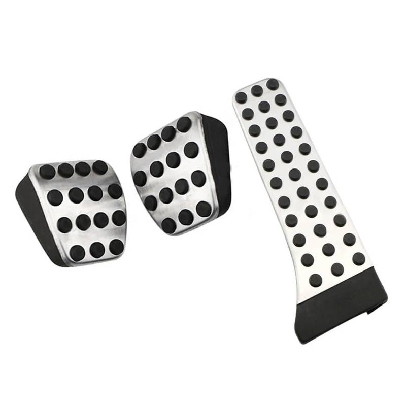 Fußablage Platte Passend für Mercedes Benz AMG CES GLC GLK SLK CLS SL-Klasse W203 W222 W213 W205 W204 W211 W212 W210 X204 W218 Autopedale Bremspedalabdeckung(SetB) von EGUIAS