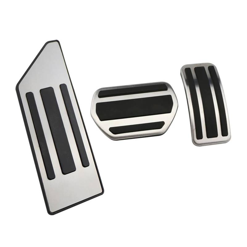 Fußablage Platte Passend für Peugeot 207 301 307 208 2008 308 408. Passend für CiTROEN C3 C4 DS 3 4 6 DS3 DS4 DS6. Pedalauflagen-Abdeckung. Bremspedalabdeckung(3Pcs AT with rest) von EGUIAS