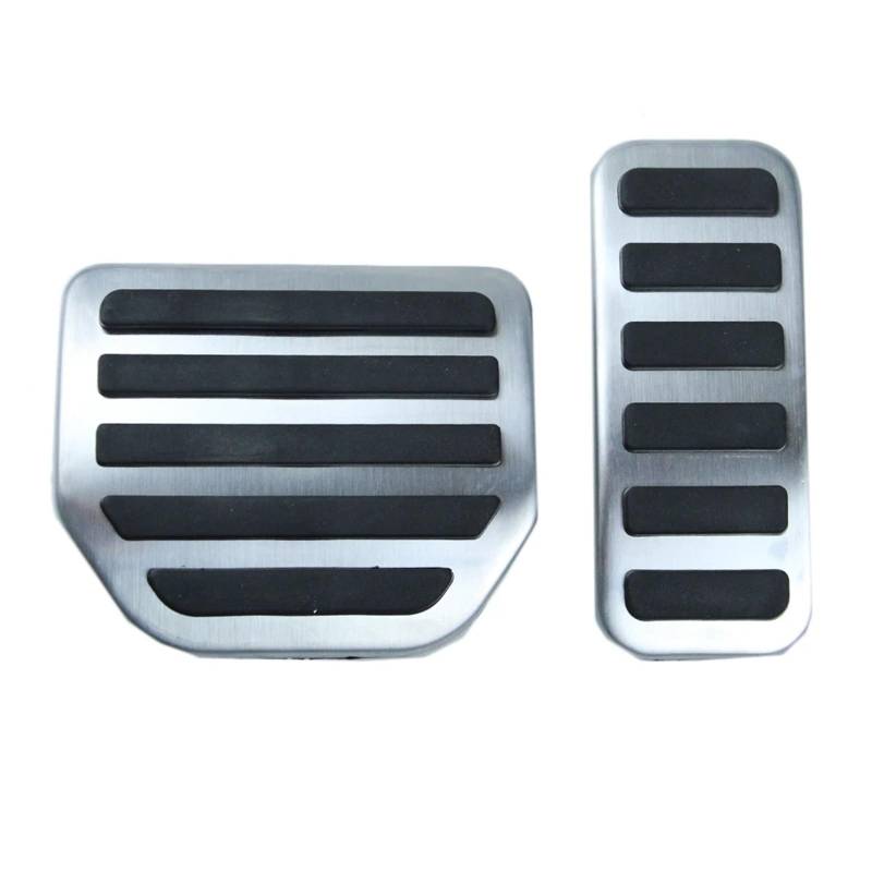 Fußablage Platte Passend für Range Rover Sport 2010–2013 Discovery 3 4 LR3 LR4 Gaspedalabdeckung für Kraftstoffbremse Bremspedalabdeckung(2 Pcs) von EGUIAS