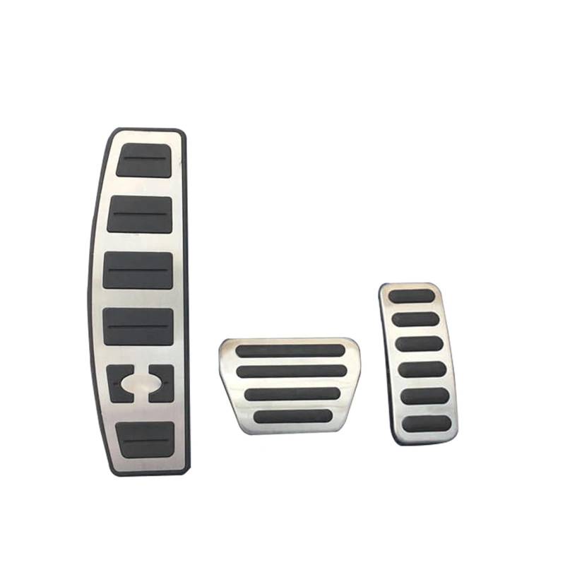 Fußablage Platte Passend für Range Rover Sport 2010–2013 Discovery 3 4 LR3 LR4 Gaspedalabdeckung für Kraftstoffbremse Bremspedalabdeckung(3 Pcs) von EGUIAS