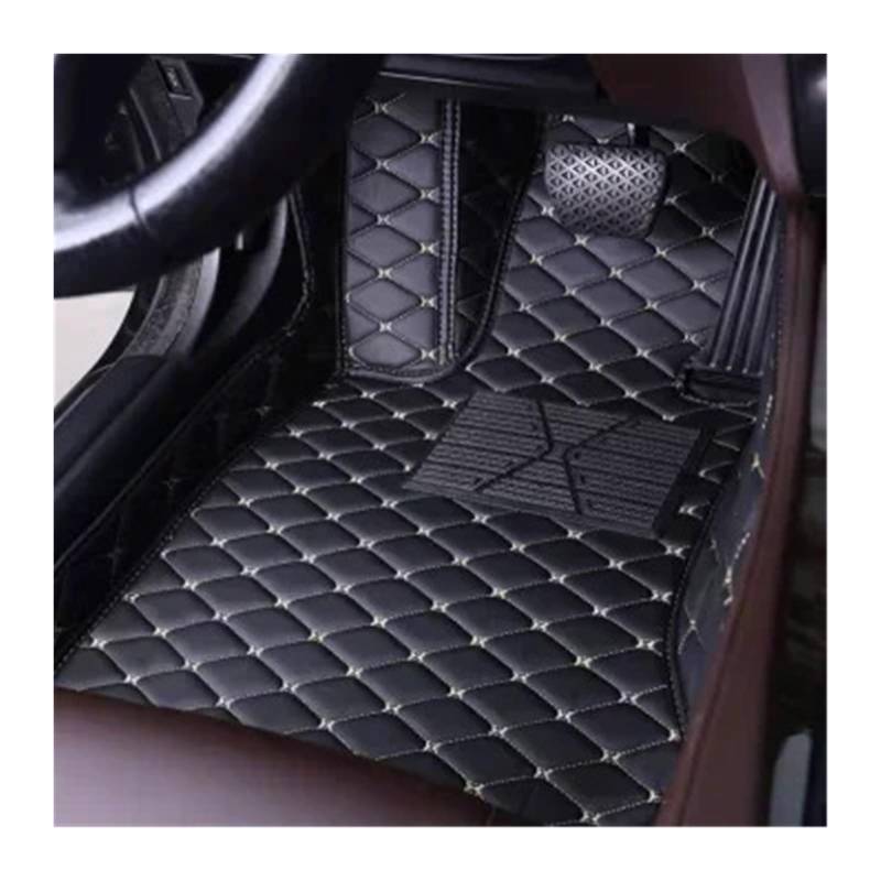 Gummimatten Auto Angepasst Spleißfarbe Auto Bodenmatte Fit Für Lexus CT CT200h ES ES300H ES350 ES Hybrid 2006-2024 Innen Autofußmatten-Set(Only The Driver,2006-2012) von EGUIAS
