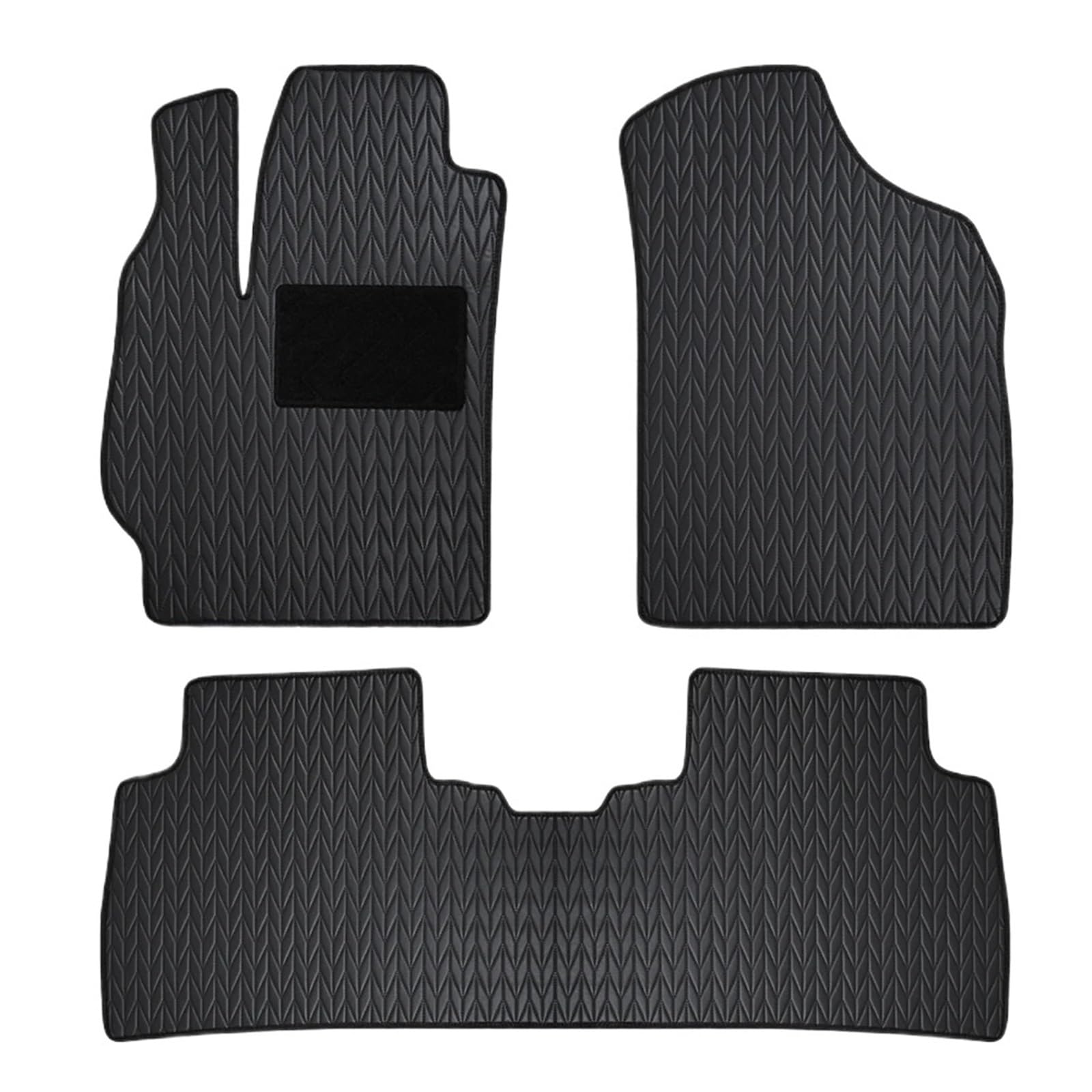 Gummimatten Auto Custom Car Bodenmatte Fit für Toyota Prius 2010 2011 2012 2013 2014 2015 Teppichabdeckung Wasserdicht rutschfest Autofußmatten-Set(Foor mat) von EGUIAS