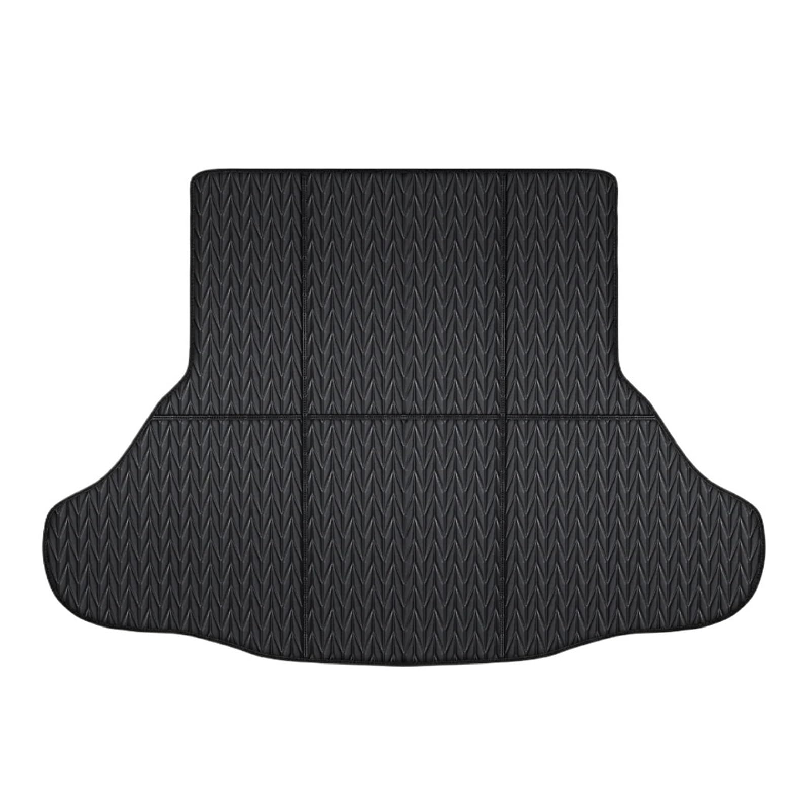 Gummimatten Auto Custom Car Bodenmatte Fit für Toyota Prius 2010 2011 2012 2013 2014 2015 Teppichabdeckung Wasserdicht rutschfest Autofußmatten-Set(Trunk Gasket) von EGUIAS