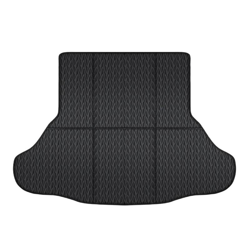 Gummimatten Auto Custom Car Bodenmatte Fit für Toyota Prius 2010 2011 2012 2013 2014 2015 Teppichabdeckung Wasserdicht rutschfest Autofußmatten-Set(Trunk Gasket) von EGUIAS