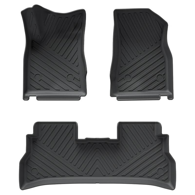 Gummimatten Auto FIT Für Chevy Chevrolet Trax 2024 2025 Auto Fußmatten Cargo-Liner Stamm/Rückenlehne Matte TPE 3D Autofußmatten-Set von EGUIAS