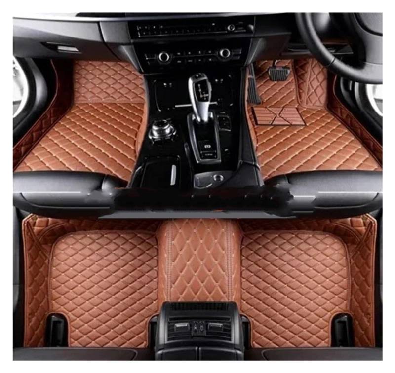 Gummimatten Auto Komplettset Auto-Fußmatten passend für BMW 7er E38 1994 1995 1996 1997 1998 1999 2000 2001 Jahr Innenraum Autofußmatten-Set(Right Hand Drive1) von EGUIAS