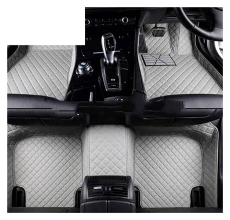 Gummimatten Auto Komplettset Auto-Fußmatten passend für BMW 7er E38 1994 1995 1996 1997 1998 1999 2000 2001 Jahr Innenraum Autofußmatten-Set(Right Hand Drive15) von EGUIAS