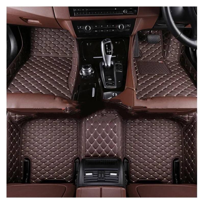 Gummimatten Auto Komplettset Auto-Fußmatten passend für BMW 7er E38 1994 1995 1996 1997 1998 1999 2000 2001 Jahr Innenraum Autofußmatten-Set(Right Hand Drive3) von EGUIAS