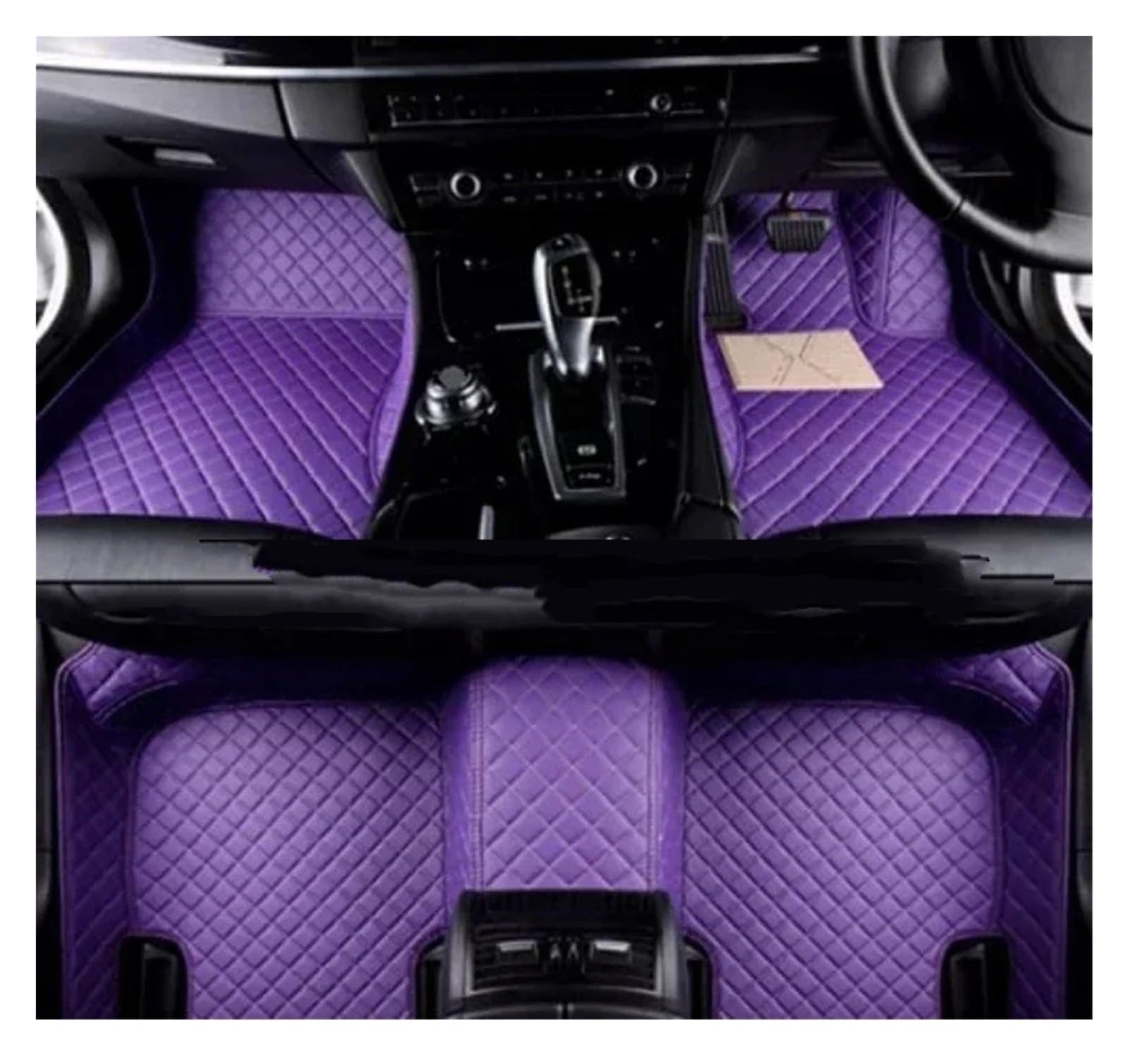 Gummimatten Auto Komplettset Auto-Fußmatten passend für BMW 7er E38 1994 1995 1996 1997 1998 1999 2000 2001 Jahr Innenraum Autofußmatten-Set(Right Hand Drive9) von EGUIAS