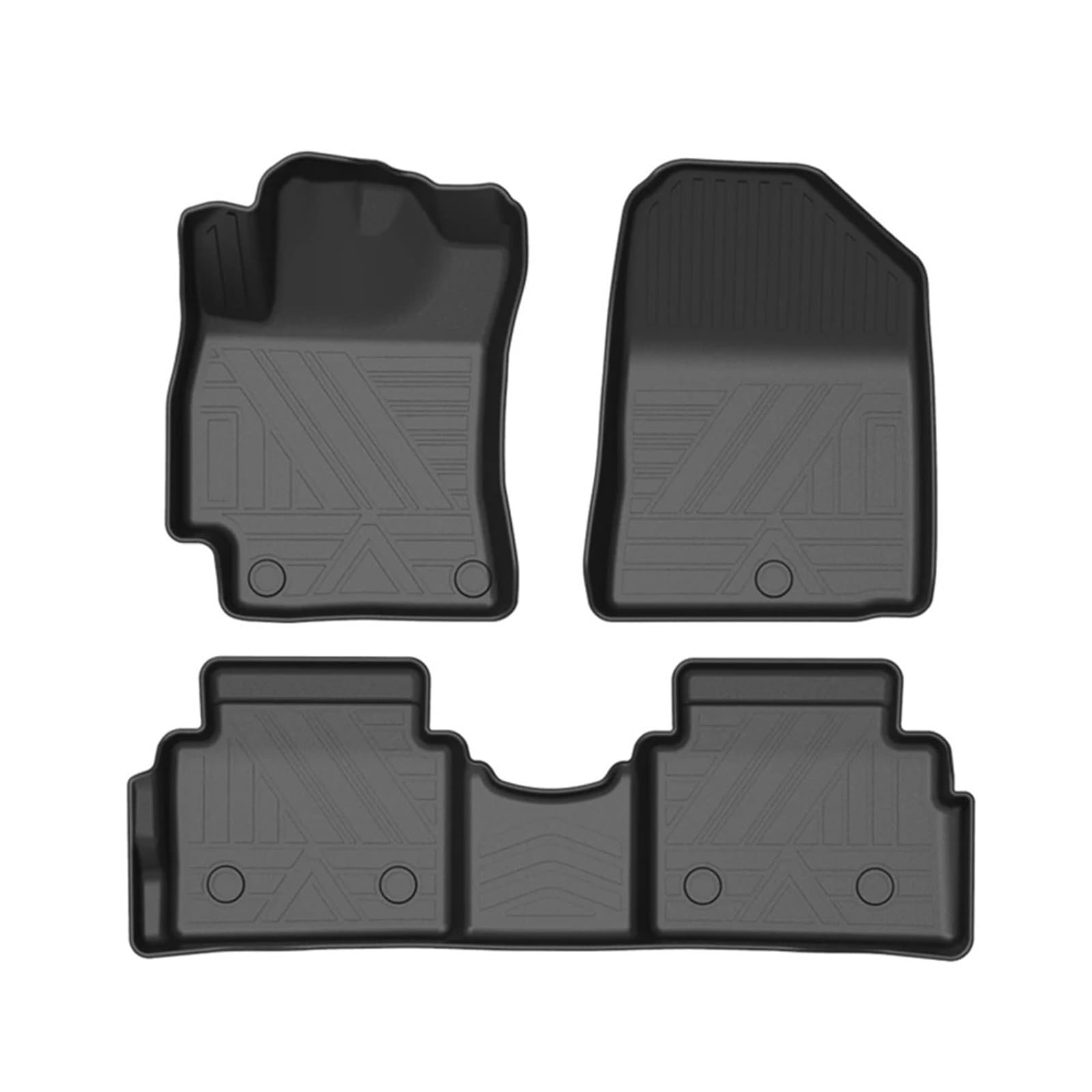 Gummimatten Auto Vollständig umgebenes Fußpolster, passend für Chevrolet Cruze 2016–2019, wasserdichte, rutschfeste Gummi-Bodenmatte aus TPE Autofußmatten-Set Gummimatten Auto Vollständig umgebenes Fußpolster, passend für Chevrolet Cruze 2016–2019, wasserdichte, rutschfeste Gummi-Bodenmatte aus TPE Autofußmatten-Set von EGUIAS