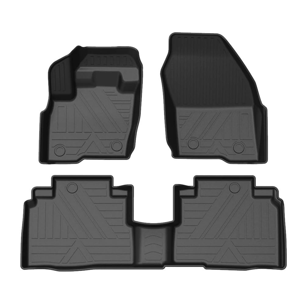 Gummimatten Auto Vollständig umgebenes Fußpolster, passend für Ford Edge 2015–2020, wasserdichte, rutschfeste Gummi-Bodenmatte aus TPE, Autozubehör Autofußmatten-Set Gummimatten Auto Vollständig umgebenes Fußpolster, passend für Ford Edge 2015–2020, wasserdichte, rutschfeste Gummi-Bodenmatte aus TPE, Autozubehör Autofußmatten-Set von EGUIAS