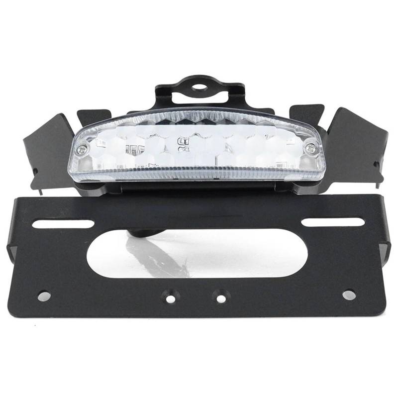 Kennzeichenhalter Fender Eliminator Fit Für BMW G310GS G310R 2017-2024 G 310 R G310 GS Motorrad Hinten Kennzeichen Halter Halterung licht(Clear Without Tail) von EGUIAS