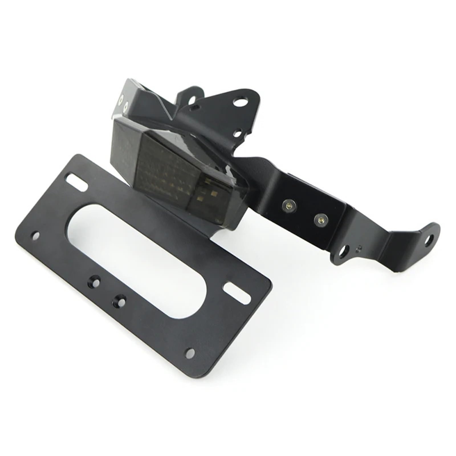 Kennzeichenhalter Kennzeichenhalter, passend für Kawasaki Vulcan S 2015–2024, passend für Vulcan Cafe 2018–2023, Heck-Fender-Eliminator.(Dark Grey) von EGUIAS