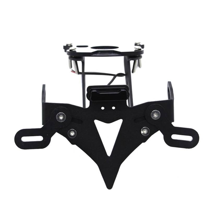 Kennzeichenhalter Kennzeichenhalter LED-Licht Passend für Yamaha MT 09 MT-09 2021-2022 Motorrad Heckfender Eliminator Kit von EGUIAS
