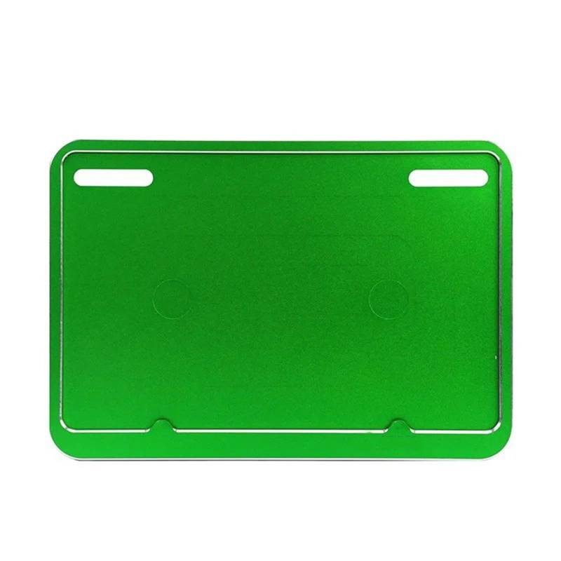 Kennzeichenhalter Kennzeichenhalter für die hintere Nummernschildhalterung aus Aluminiumlegierung passend für Kawasaki ZX4RR.(Green B) von EGUIAS
