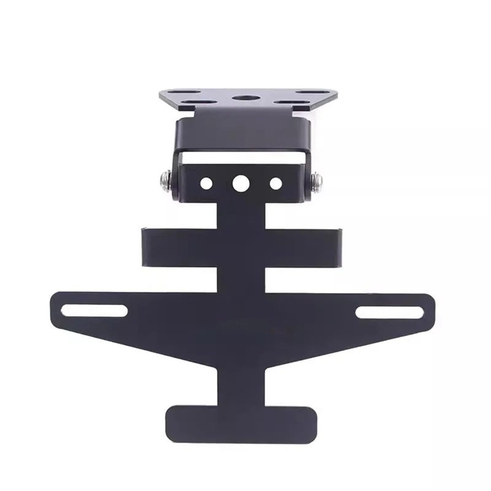 Kennzeichenhalter Klappbarer Kennzeichenhalter, Motorrad-Fender-Eliminator-Halterung mit Blinkerlöchern, passend für CFMOTO 400NK 650NK(B Turn Signal Hole) von EGUIAS