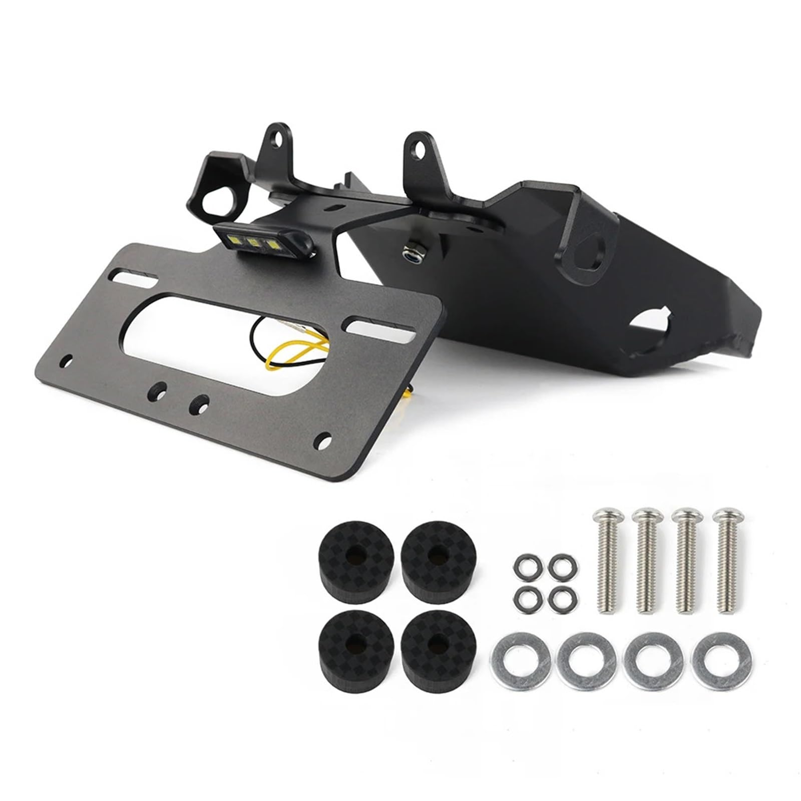 Kennzeichenhalter Motorrad Fit Für Ducati Monster 696 1100 EVO 795 659 796 Kennzeichen Halter Halterung Mit Licht Fender Eliminator Kennzeichenhalter Motorrad Fit Für Ducati Monster 696 1100 EVO 795 659 796 Kennzeichen Halter Halterung Mit Licht Fender Eliminator von EGUIAS