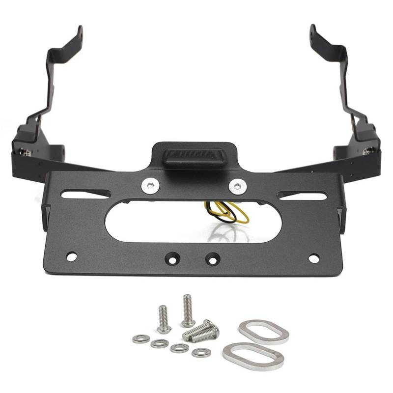Kennzeichenhalter Motorrad Hinten Kennzeichen Halter Fir Für Honda CBR600RR 2013-2024(Without Reflector) von EGUIAS
