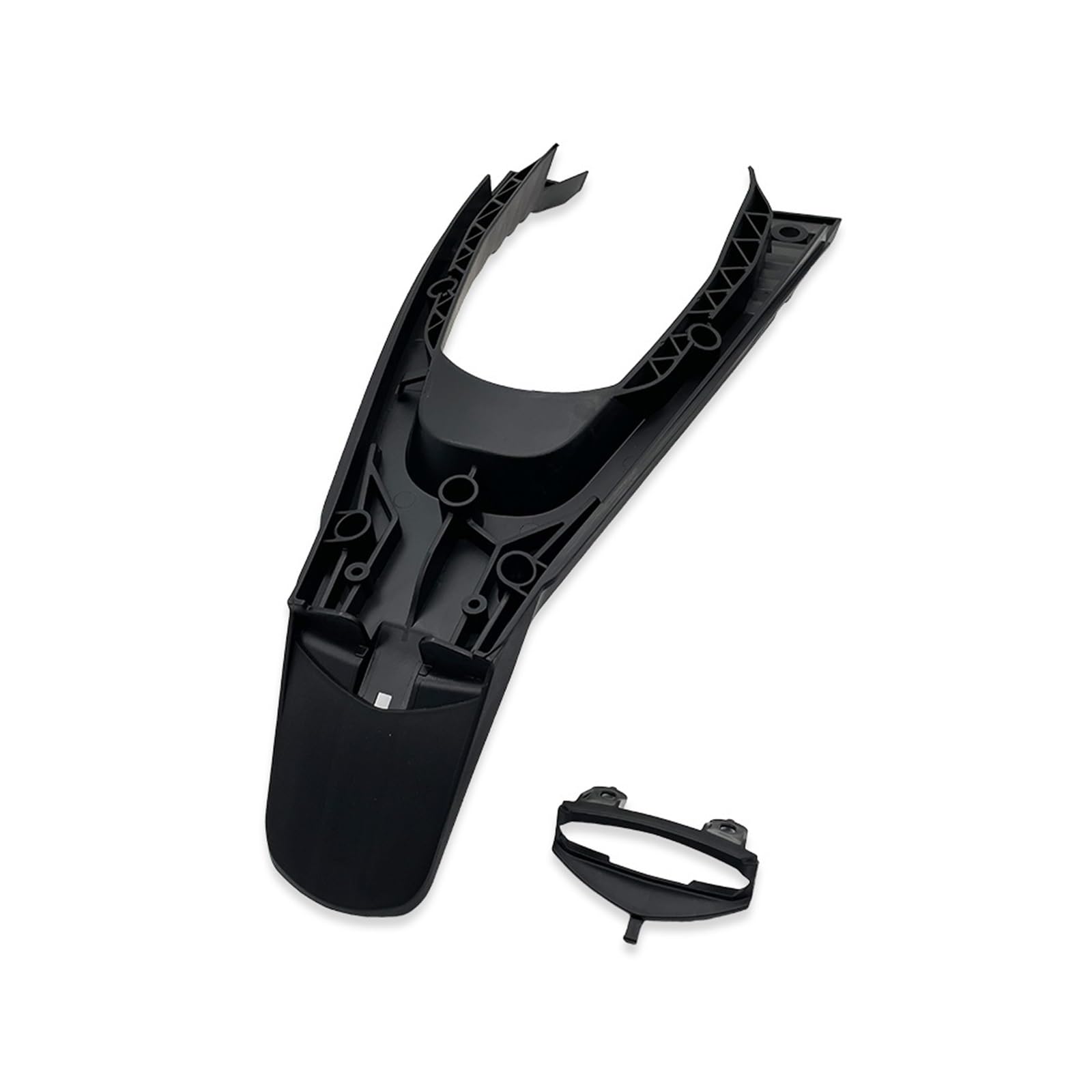Kennzeichenhalter Motorrad-LED-Rücklicht-Bremsleuchte + Heckfender Schwarz Kennzeichenhalter Fit für GASGAS 2024-2025 EC ECF EW 125-500 Enduro(2) von EGUIAS