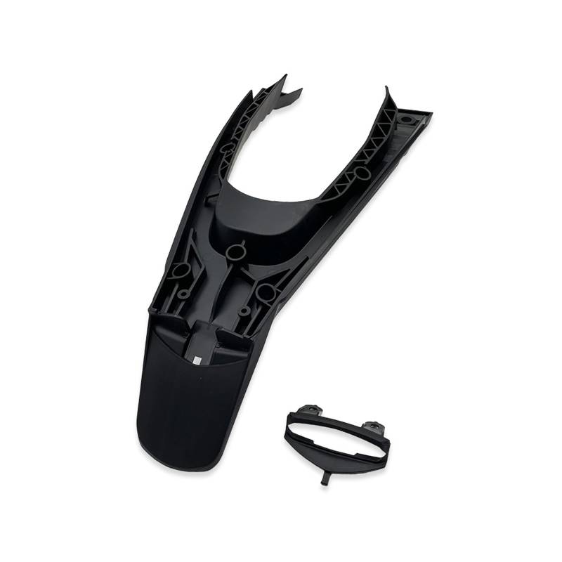 Kennzeichenhalter Motorrad-LED-Rücklicht-Bremsleuchte + Heckfender Schwarz Kennzeichenhalter Fit für GASGAS 2024-2025 EC ECF EW 125-500 Enduro(2) von EGUIAS