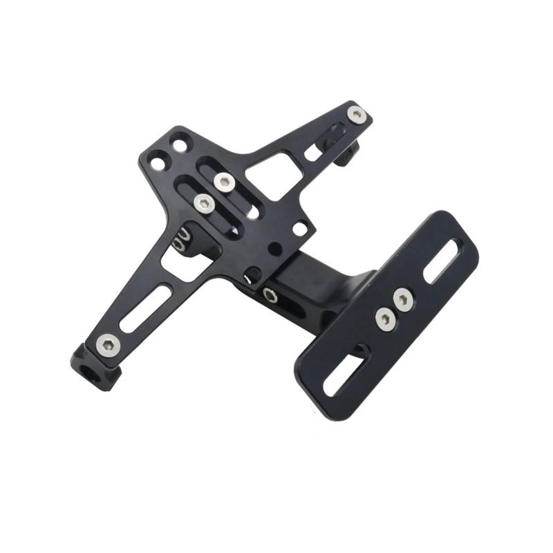 Kennzeichenhalter Motorrad-Set Kennzeichenhalter Nummernschild mit Blinker Fit für Yamaha MT07 Fit für Kawasaki Z800 Fit für Honda(1) von EGUIAS
