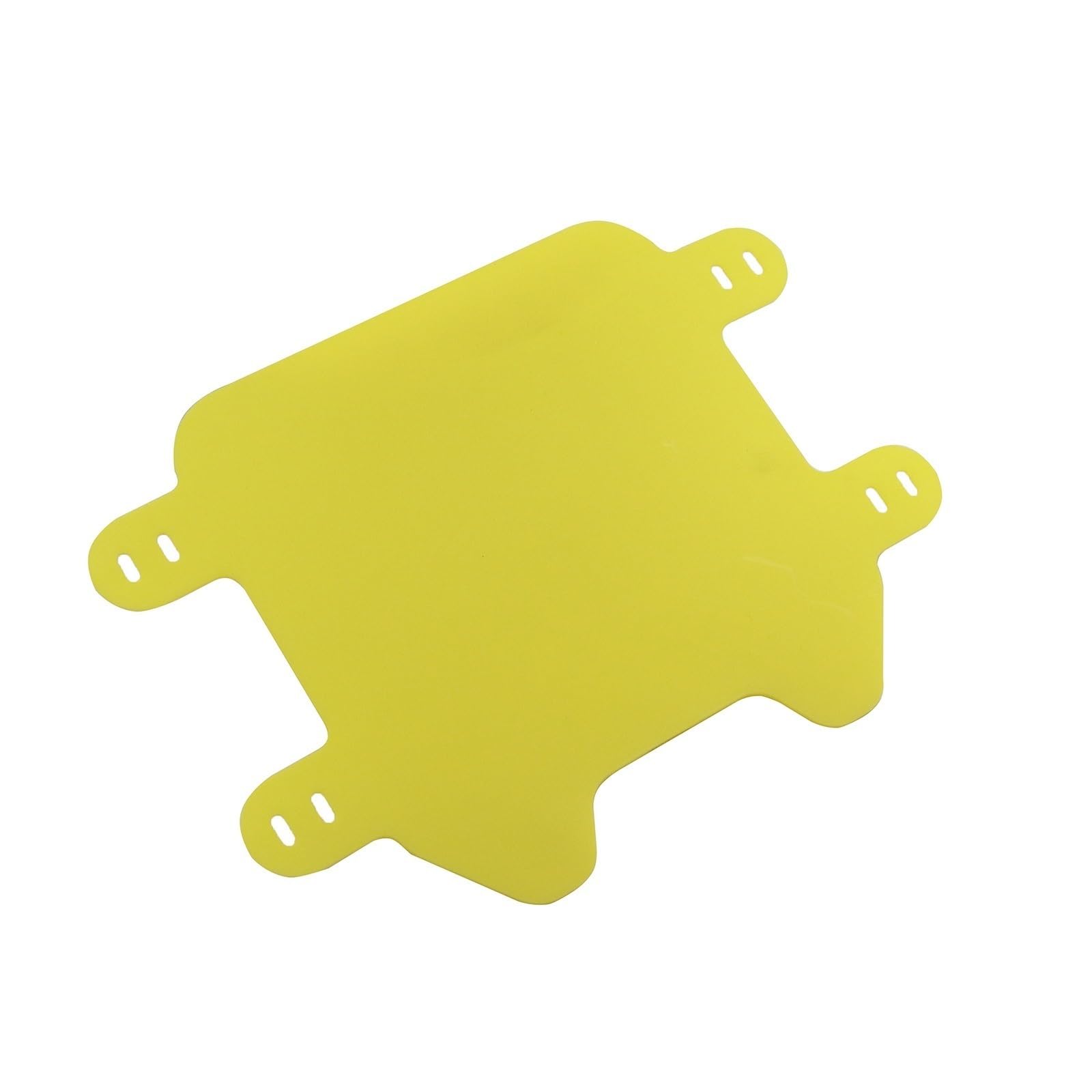 Kennzeichenhalter Motorrad Vordere Kennzeichenplatte Passend für SURRON SURRON Light Bee Light X Bee X Teile(Yellow) von EGUIAS