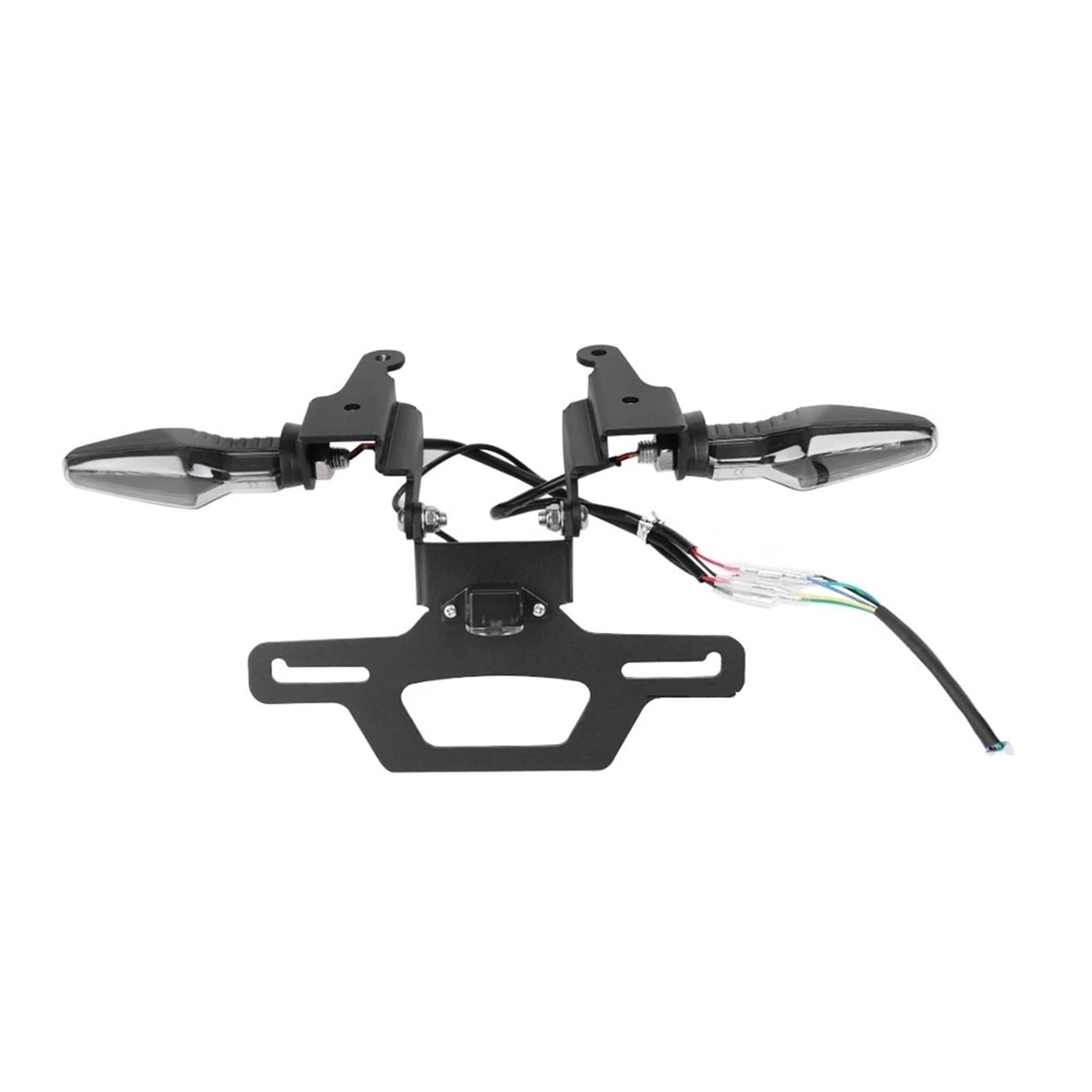 Kennzeichenhalter Passend für 1290 Super Duke GT, Faltbarer Kennzeichenhalter für den hinteren Kotflügel, mit Kennzeichenbeleuchtung und Blinkern(Holder and Signals) von EGUIAS